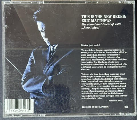 Eric Matthews – It's Heavy In Here (CD, Album, Sub Pop SP 312b / SPCD 312)