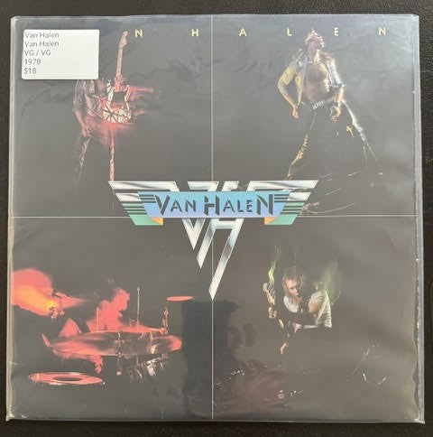 Van Halen – Van Halen (Vinyl LP, 1978, Warner Bros. Records BSK 3075, Jacksonville Pressing, Burbank/Palm Trees Labels)