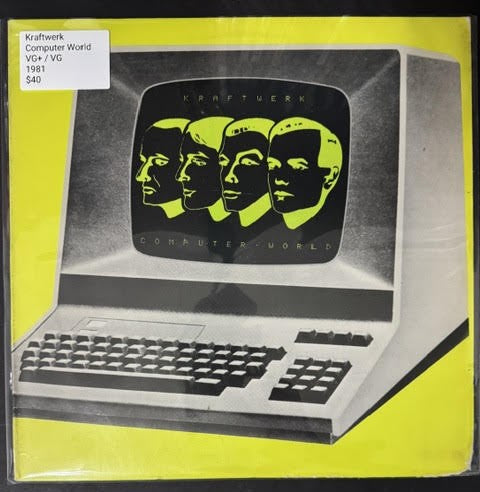 Kraftwerk – Computer World (Vinyl LP, 1981, Warner Bros. Records HS 3549, Stereo, Winchester Pressing)