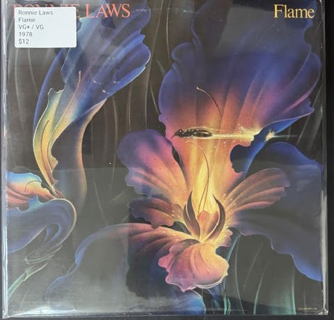 Ronnie Laws – Flame (LP, 1978, United Artists Records UA-LA881-H, All Disc Pressing)