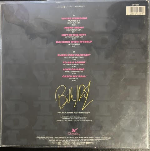 Billy Idol – Vital Idol (Vinyl LP, 1987, Chrysalis OV 41620, US Reissue, Carrollton Pressing)