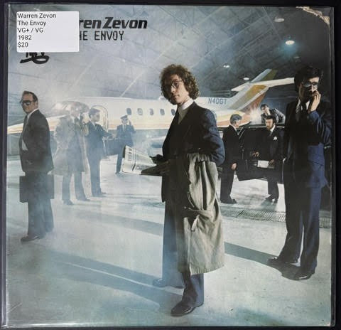 Warren Zevon – The Envoy (LP, Album, Stereo, Specialty Pressing, 1982, Asylum Records 9 60159-1)
