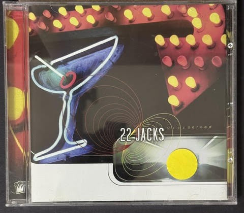 22 Jacks – Overserved (CD, 1998, SideOneDummy Records SD1205)