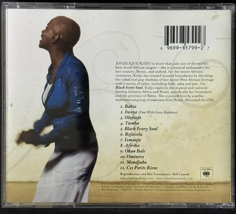 Angélique Kidjo – Black Ivory Soul (CD, 2002, Columbia CK 85799)