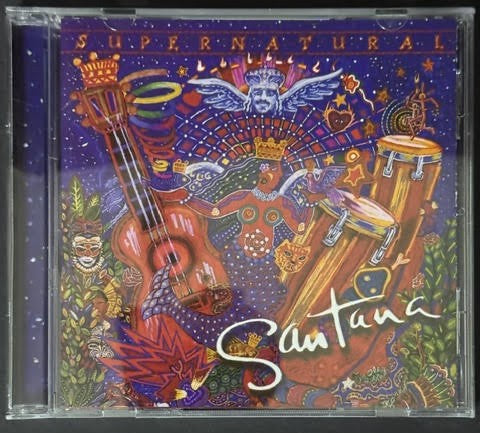 Santana – Supernatural (CD, 1999, Arista 07822-19080-2 / 19080-2, JVC Pressing)