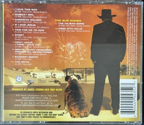 Toby Keith – Shock’n Y’all (CD, HDCD, Album, Enhanced, 2003, DreamWorks Records 0044-50435-2)  Why This CD Matters