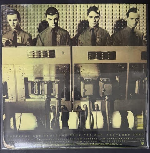 Kraftwerk – Computer World (Vinyl LP, 1981, Warner Bros. Records HS 3549, Stereo, Winchester Pressing)