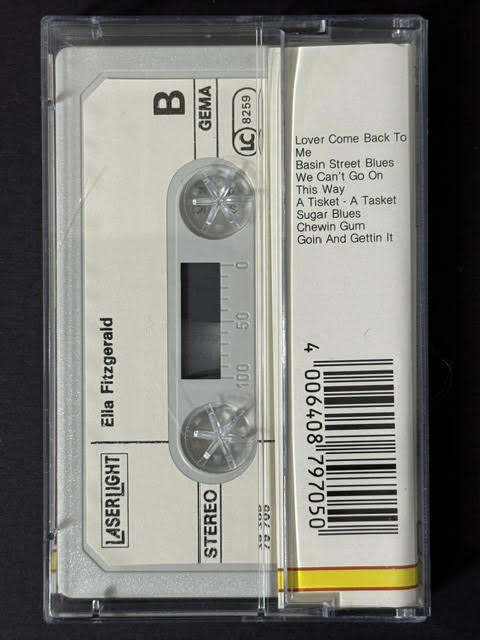 Ella Fitzgerald – Jazz Collector Edition (Cassette, LaserLight 79 704, Dolby Stereo, 47 Min.)