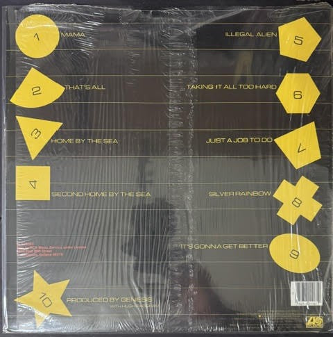 Genesis – Genesis (Vinyl LP, 1983, Atlantic 80116-1, RCA Music Service Club Edition, Specialty Pressing)