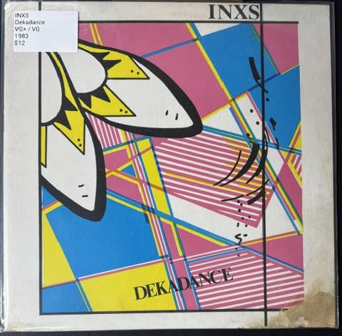 INXS – Dekadance (12", EP, 1983, ATCO Records 90115-1-A)