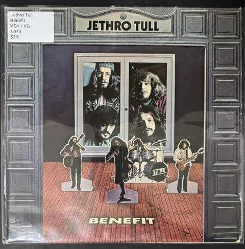 Jethro Tull – Benefit (Vinyl LP, 1973, Chrysalis CHR 1043, US Reissue, Pitman Pressing)