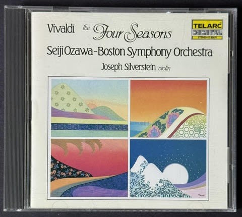 Antonio Vivaldi – The Four Seasons – Seiji Ozawa / Boston Symphony Orchestra / Joseph Silverstein (CD, Telarc CD-80070, DADC U.S.A.)