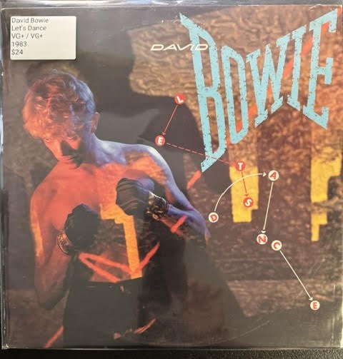 David Bowie – Let's Dance (Vinyl, LP, Album, 1983, EMI America SO-17093, Winchester Pressing, Bob Ludwig Mastering)