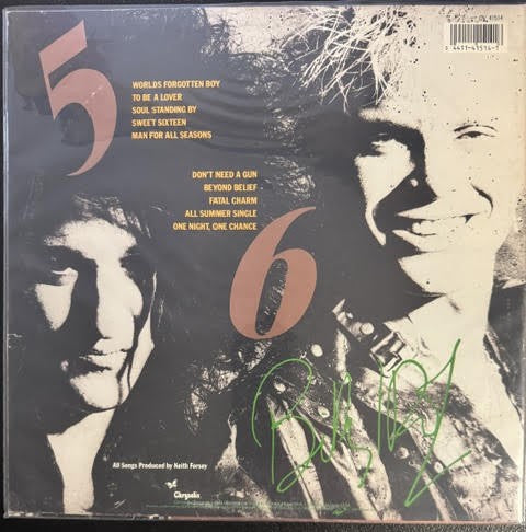 Billy Idol – Whiplash Smile (Vinyl LP, 1986, Chrysalis OV 41514, US Electrosound Group Midwest Pressing)
