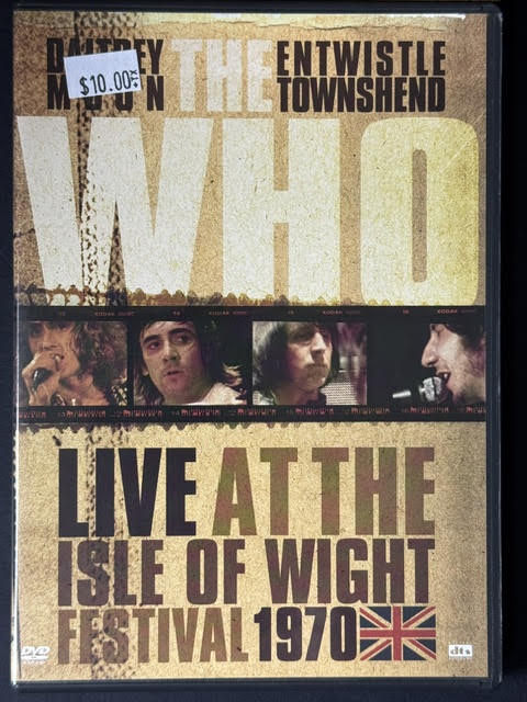 The Who - Live At The Isle Of Wight Festival 1970 (DVD, DVD-Video, Multichannel, NTSC, Reissue, Eagle Vision EV 30054-9)
