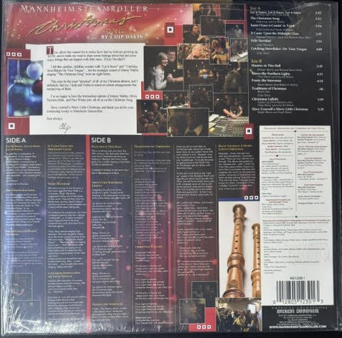 Mannheim Steamroller By Chip Davis – Christmas Song (Vinyl, LP, Album, Translucent Red, 2025, American Gramaphone Records AG1230-1)
