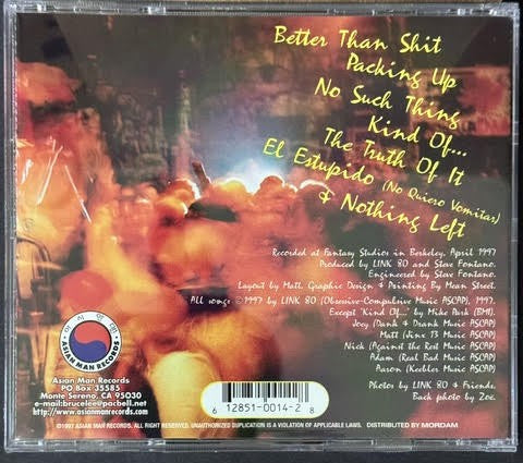 Link 80 – Killing Katie. (CD, EP, 1997, Asian Man Records 014)