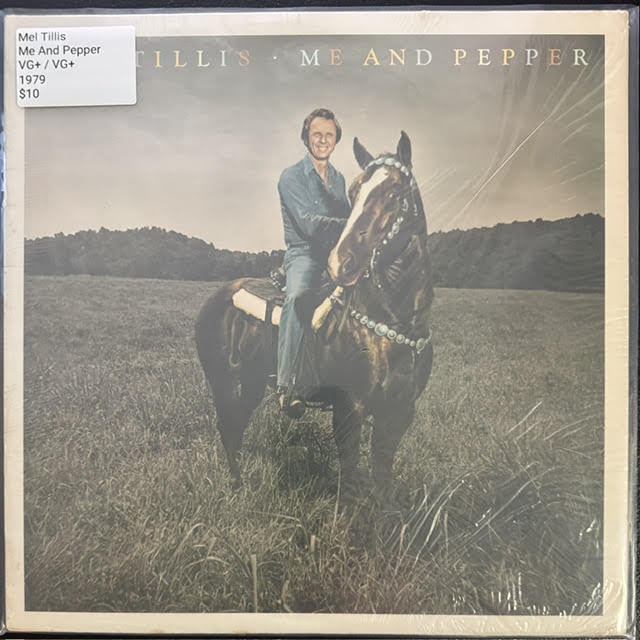 Mel Tillis – Me And Pepper (LP, Album, 1979, Elektra 6E-236, RCA Music Service Club Edition)