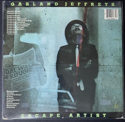 Garland Jeffreys – Escape Artist (LP, Album, Stereo, Pitman Pressing, 1981, Epic JE 36983)