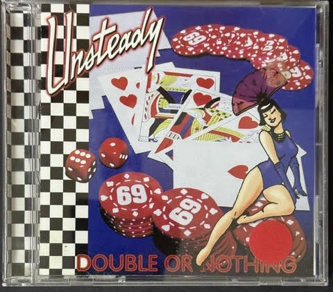 Unsteady – Double Or Nothing (CD, Album, 1997, Asian Man Records AM017)
