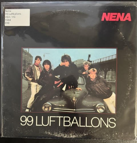 Nena – 99 Luftballons (Vinyl LP, 1984, Epic BFE 39294, US Pitman Pressing)