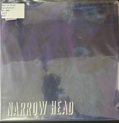Narrow Head – Satisfaction (Vinyl LP, 2021, Run For Cover Records RFC227, Reissue)