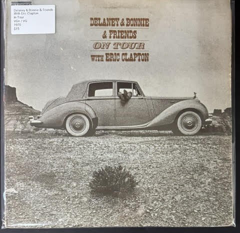 Delaney & Bonnie & Friends With Eric Clapton – On Tour (LP, 1970, ATCO Records SD 33-326, US Presswell Original Pressing)
