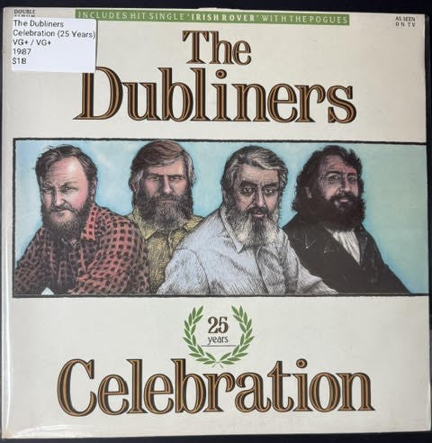 The Dubliners – Celebration (25 Years) (2 × Vinyl, LP, Album, 1987, Stylus Music SMR 731)