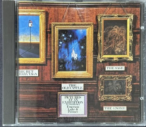 Emerson, Lake & Palmer – Pictures At An Exhibition (CD, 1987, Atlantic 7567-81521-2, German Reissue)