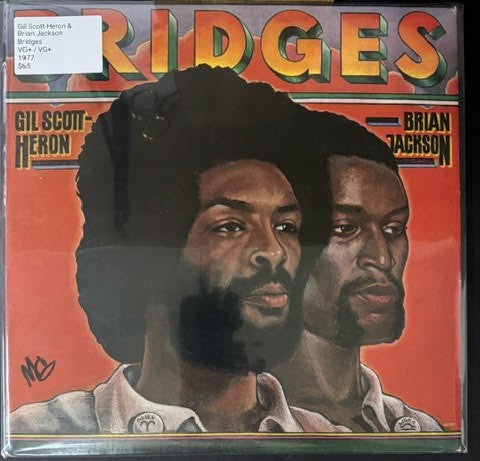 Gil Scott-Heron & Brian Jackson – Bridges (LP, 1977, Arista AB 4147, Black Label Kendun Cut)
