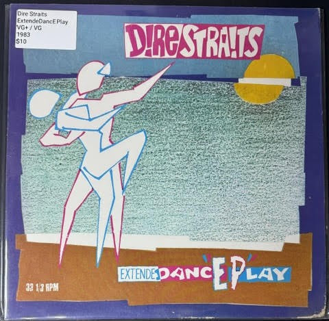 Dire Straits – ExtendeDancEPlay (Vinyl, 12", 33 ⅓ RPM, EP, 1983, Warner Bros. Records 0-29800, Specialty Pressing)