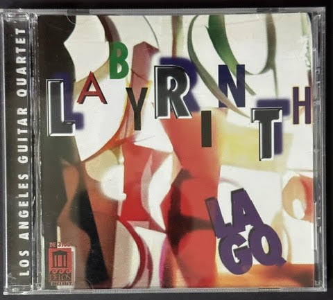 Los Angeles Guitar Quartet – Labyrinth (CD, 1995, Delos DE 3163)