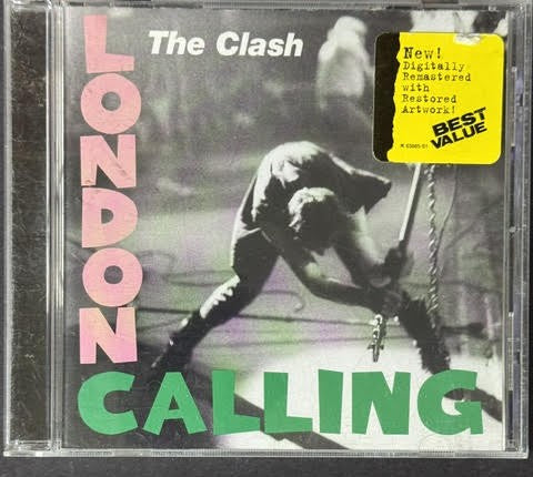 The Clash – London Calling (CD, 1999, Epic EK 63885, Remastered, DADC Glass Master)