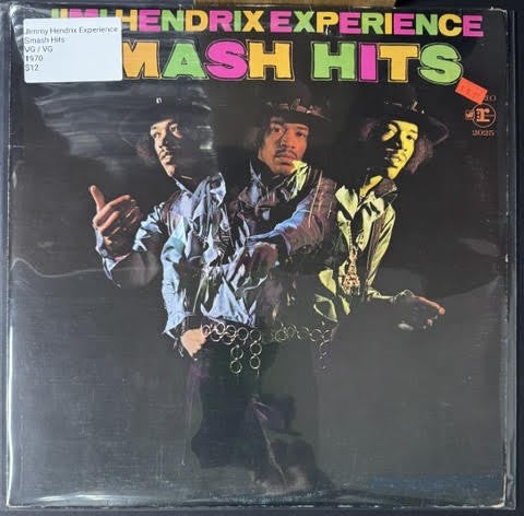 The Jimi Hendrix Experience – Smash Hits (LP, Compilation, Reissue, Pitman Pressing, 1970, Reprise Records MS 2025)