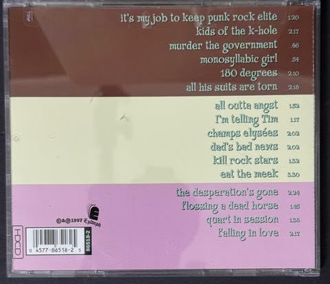 NOFX – So Long And Thanks For All The Shoes (CD, 1997, Epitaph 86518-2, HDCD)
