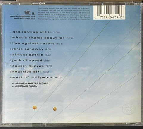 Steely Dan – Two Against Nature (CD, Album, Olyphant Pressing, 2000, Giant/Reprise 9 24719-2)