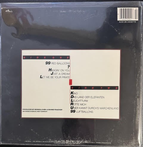 Nena – 99 Luftballons (Vinyl LP, 1984, Epic BFE 39294, US Pitman Pressing)