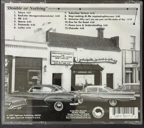 Unsteady – Double Or Nothing (CD, Album, 1997, Asian Man Records AM017)