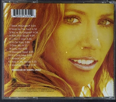 Sheryl Crow – C’mon C’mon (CD, 2002, A&M Records 069493260-2)