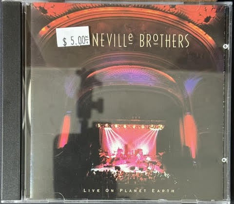 The Neville Brothers – Live On Planet Earth (CD, Album, Club Edition, A&M Records 31454 0225 2 / BMG D103065)