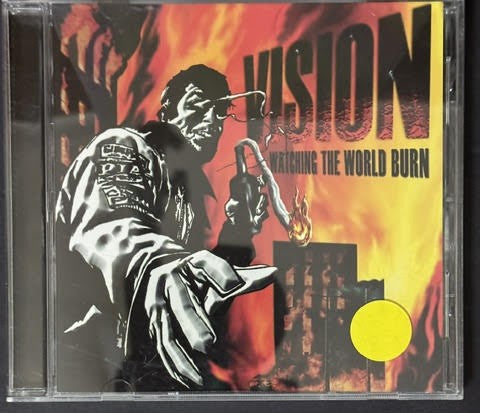 Vision – Watching The World Burn (CD, 2000, Epitaph 86577-2)