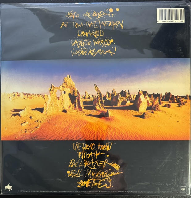 Midnight Oil – Diesel And Dust (LP, Album, Stereo, Gatefold, Carrollton Pressing, 1988, Columbia BFC 40967)