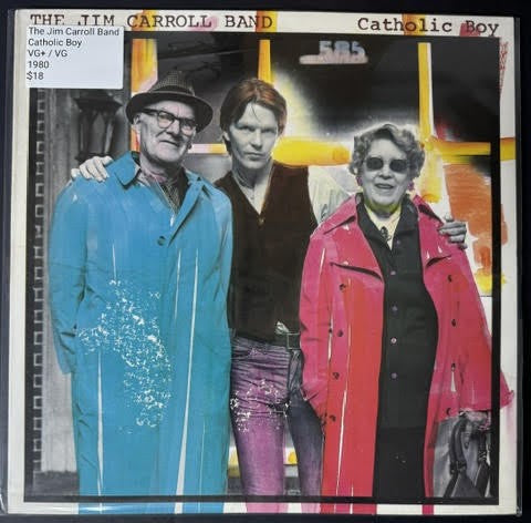The Jim Carroll Band – Catholic Boy (Vinyl LP, Album, 1980, ATCO Records)