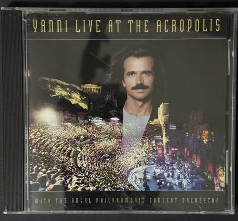 Yanni With The Royal Philharmonic Concert Orchestra – Live At The Acropolis (CD, 1994, Private Music 01005-82116-2, US)