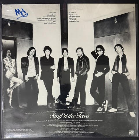 Sniff 'N' The Tears – Fickle Heart (Vinyl LP, 1979, Atlantic SD 19242, Presswell Pressing)