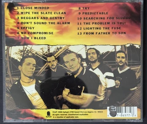 Vision – Watching The World Burn (CD, 2000, Epitaph 86577-2)