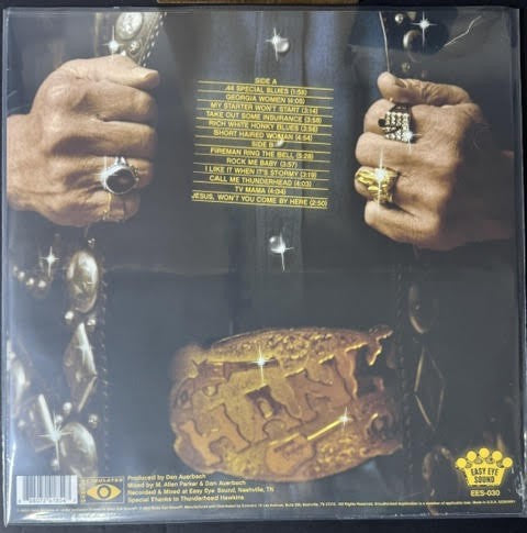 Hank Williams Jr. – Rich White Honky Blues (Vinyl, LP, Album, Limited Edition, Metallic Gold, 2022, Easy Eye Sound EES-030 / EES03001)