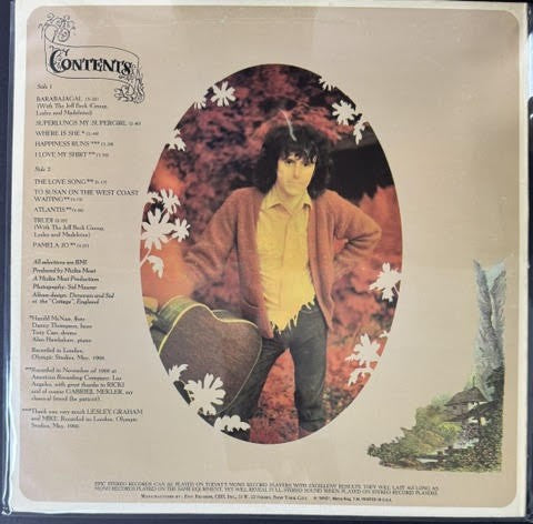 Donovan – Barabajagal (Vinyl LP, 1969, Epic BN 26481, US Pressing)