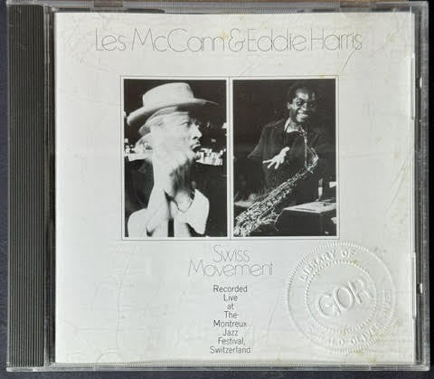 Les McCann & Eddie Harris – Swiss Movement (CD, Album, Reissue, Atlantic Jazz 1537-2)