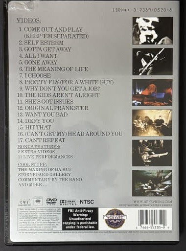 The Offspring – Complete Music Video Collection (DVD, 2005, Columbia / CMV, 07464-55335-9)